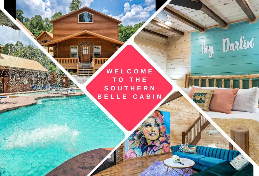 Smokiesboutiquecabins Would Love To Host You At Dolly'S Cute Cabin! 4 Suites With Private Bathrooms - Hot Tub, Fire Pit, Game Room, Resort Pool Open Memorial Day Through Labor Day! Gatlinburg Buitenkant foto